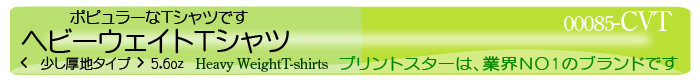 00085-CVTヘビーウェイトTシャツ